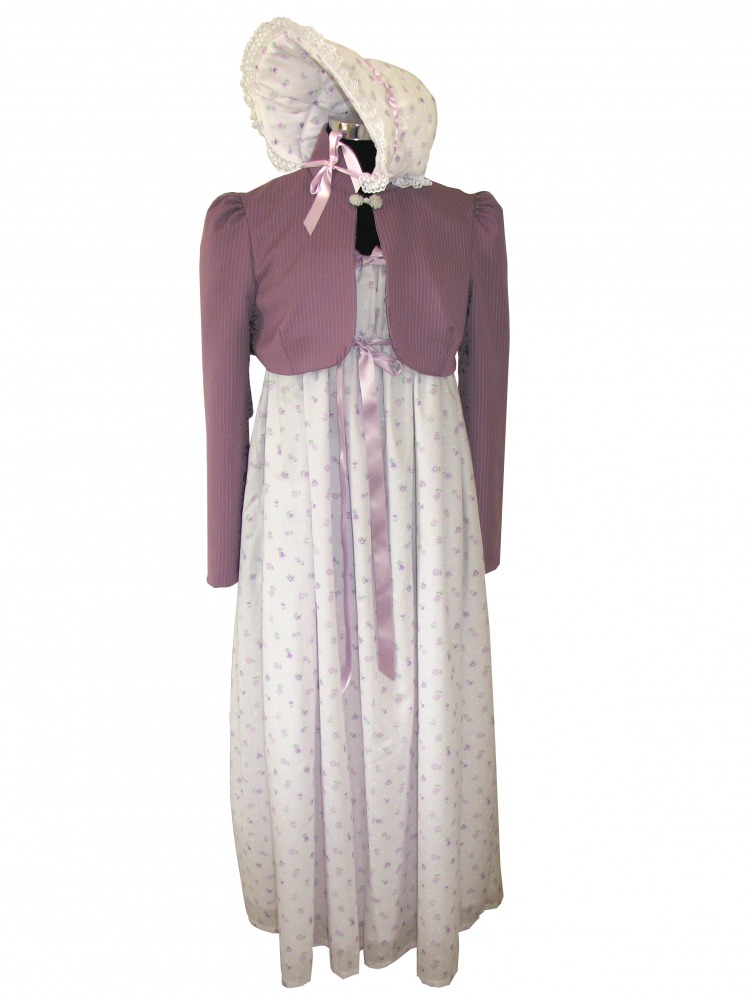 Ladies 19th Century Regency Jane Austen Costume Size 18 - 20 Image